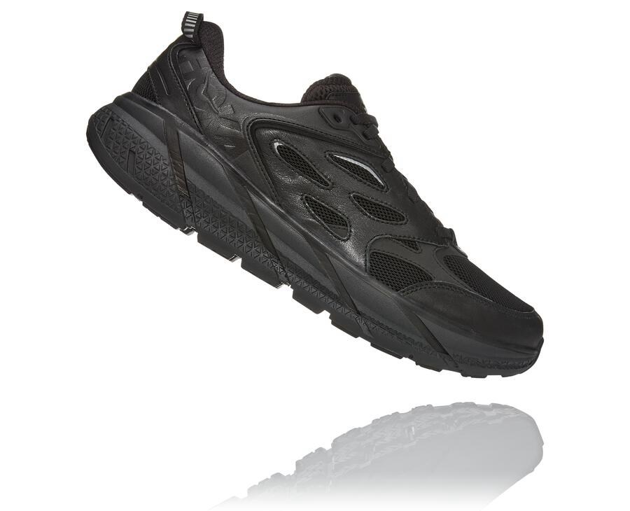 Hoka One One Clifton L Löparskor Dam - Svarta - GIUBL-5976